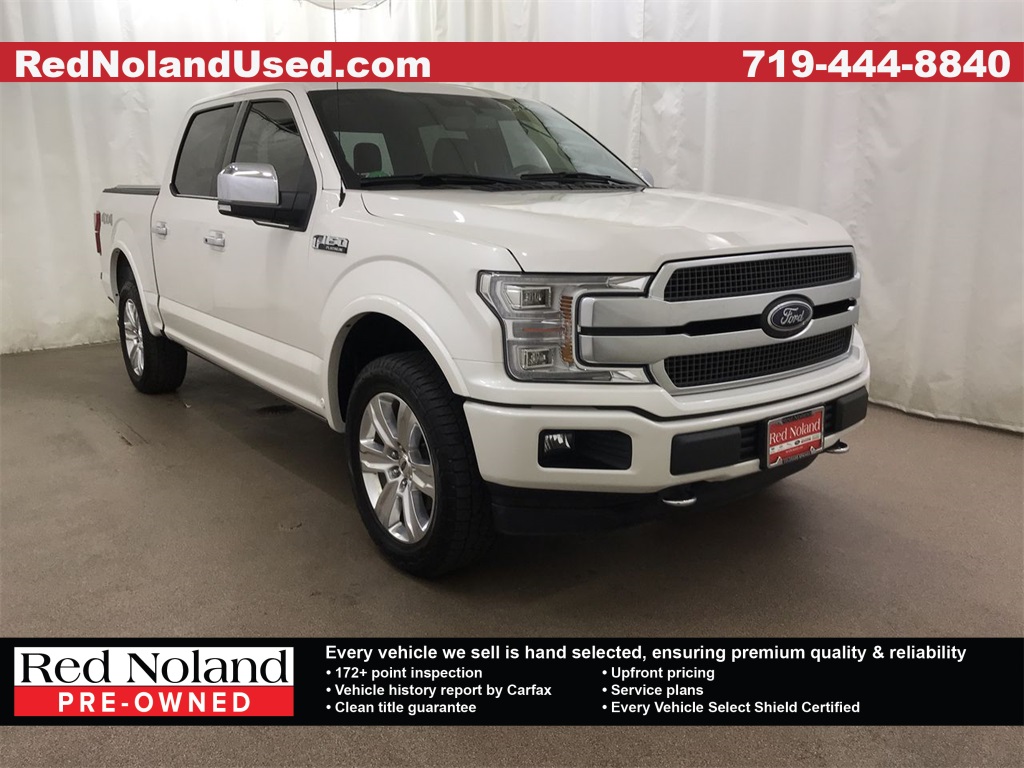 Pre Owned 2018 Ford F 150 Platinum With Navigation 4wd